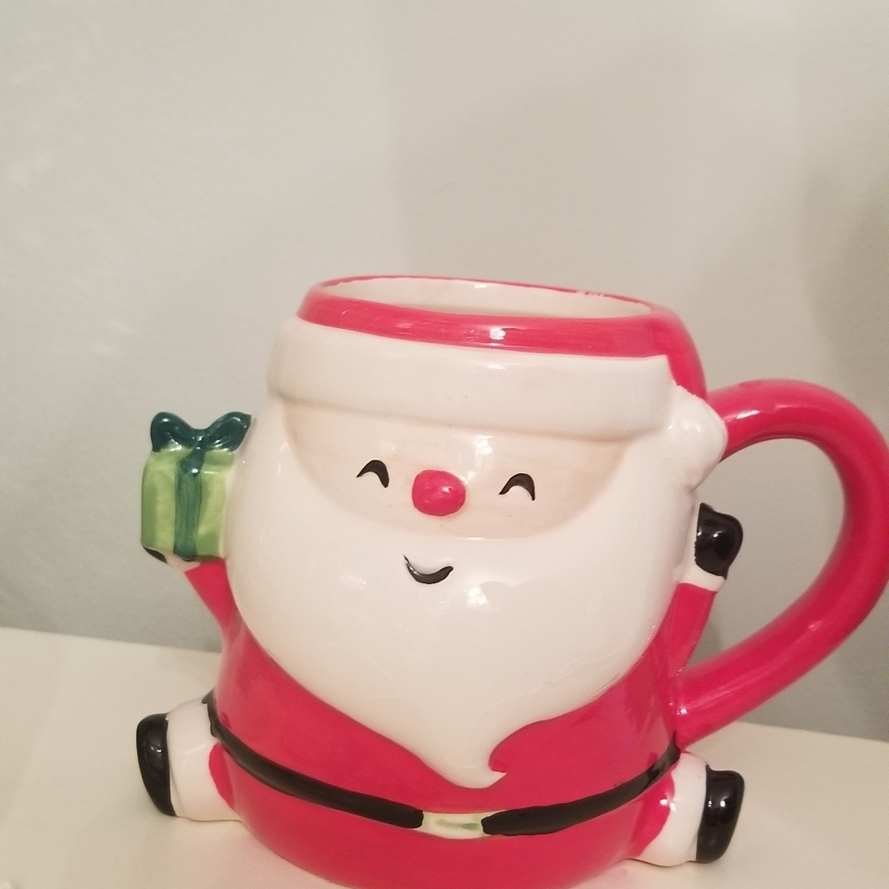Ceramic Santa Mug